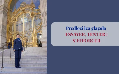 Glagoli ESSEYER, TENTER, S’EFFORCER